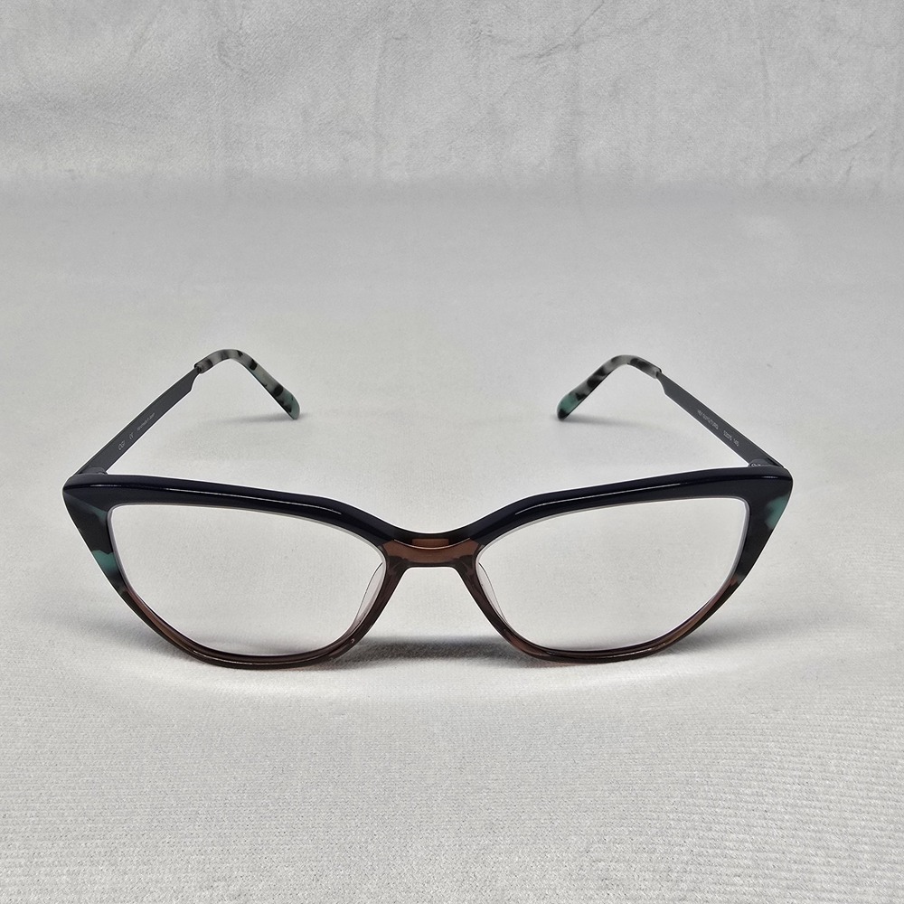Ogi Hey Guys Womens Eyeglasses 52[]15 145 Turquoise Navy‎ Japan